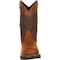 Rocky Original Ride, Men's Insulated Waterproof Wellington Boots, 9 M, Leather, 10 in Height, Brown FQ0002867 - alternate 2